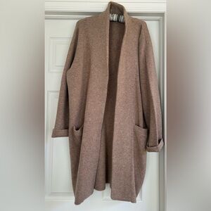 JCrew Longline Overcoat Sweater